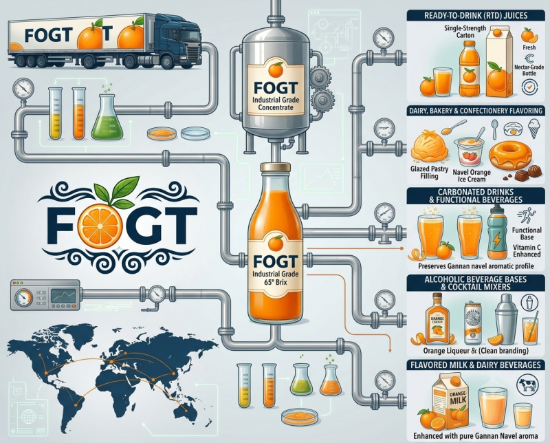 Applications of orange juice concentrate