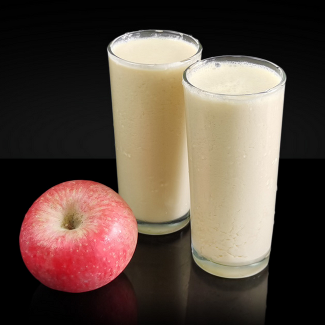 Frozen concentrated apple pulp