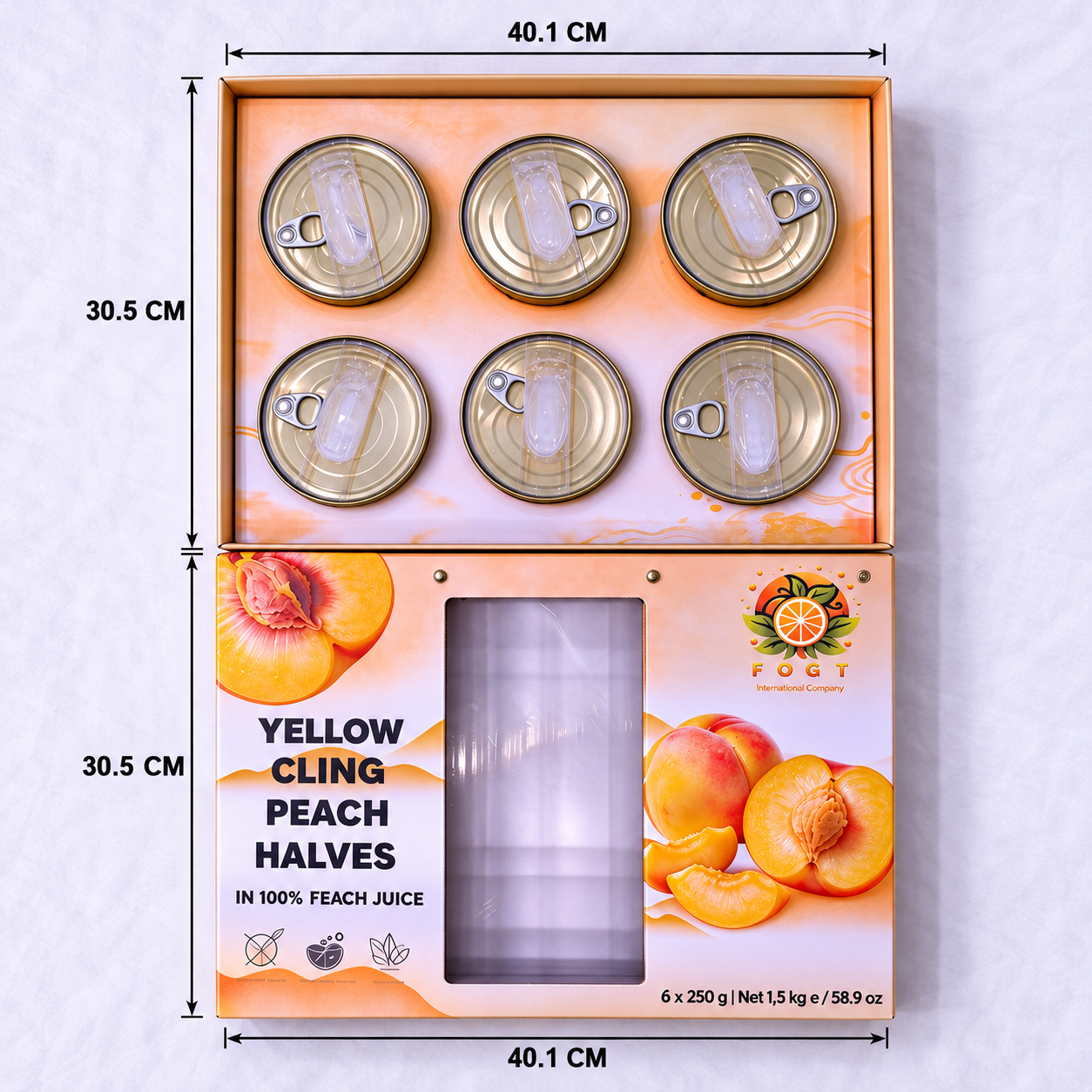 Canned Yellow Peach