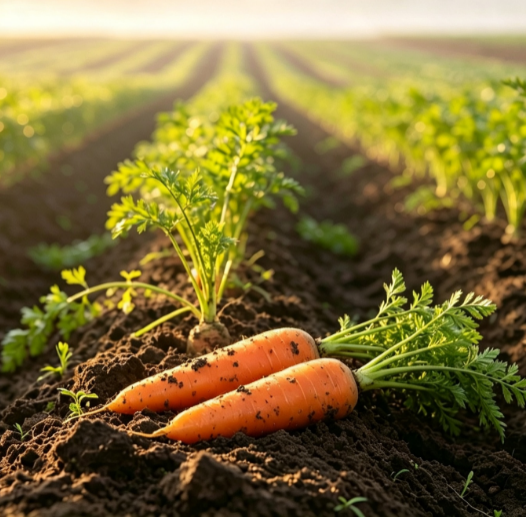 Vacuum-Dried Carrot Powder