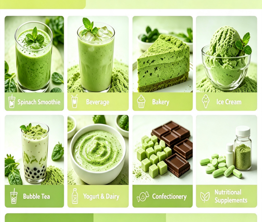 Spinach powder