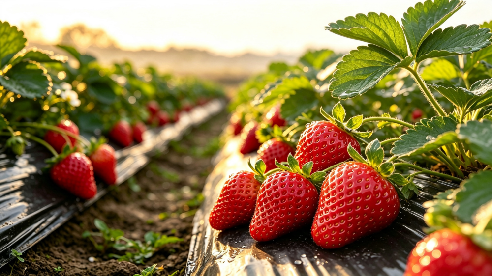 Strawberry orchard