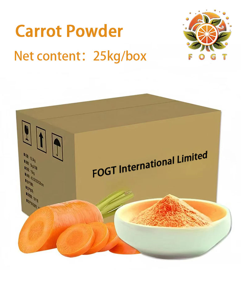 Vacuum-Dried Carrot Powder