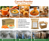 Vacuum-Dried Carrot Powder